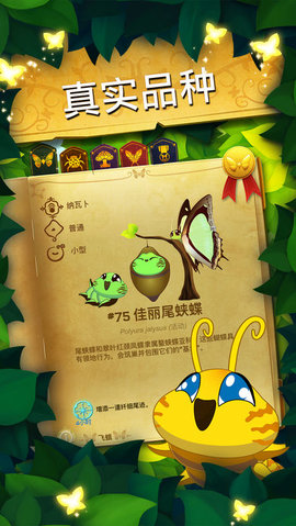 彩翼蝴蝶保护区游戏
