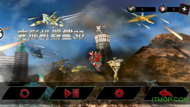变形机器鲨3d无限钻石版v2.8 安卓版