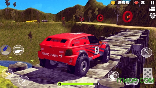 4X4爬山越野车赛车游戏