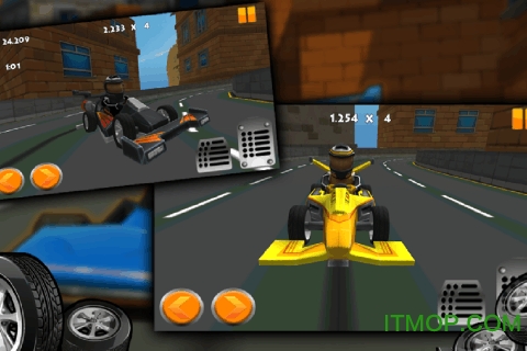 卡丁车漂移赛车3D游戏(Go Karts Drift Racers 3D)v1.0.5 安卓版