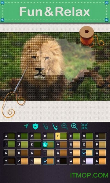 十字绣图案针线盒着色(Cross Stitch Patterns: Needlepoint & Embroidery)v1.0.3.7 安卓版