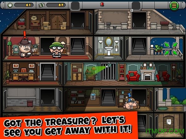 神偷鲍勃4中文版(Bob The Robber 4)v1.18 安卓版