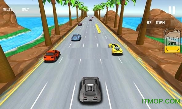 极速飙车2游戏破解版(Car Run 2)v1.0 安卓无限金币版