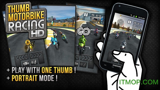 拇指摩托赛车无限金币版(Thumb Motorbike Racing)v1.2 安卓版
