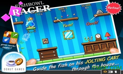 鱼缸快跑(Fishbowl Racer)v1.1 安卓版