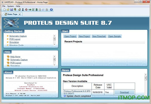 proteus8.7汉化包
