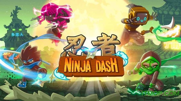Ninja Dash内购破解版(忍者冲撞浪人跳)v1.3.4 安卓无限金币钻石版