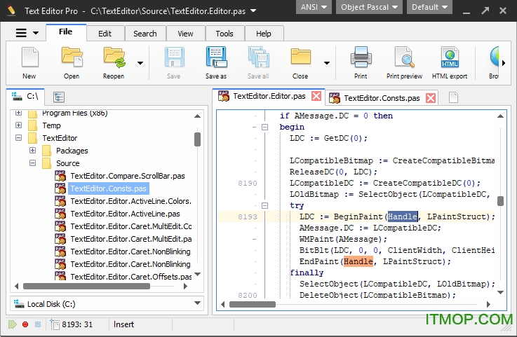 text editor pro