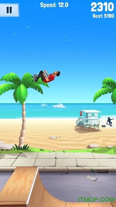 flip skater破解版(翻转滑冰者)v1.45 安卓最新内购版