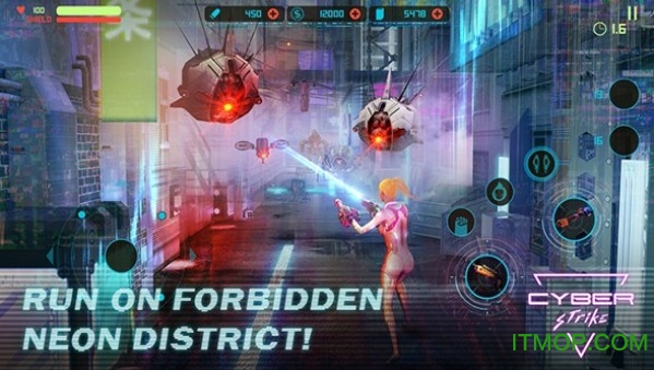 赛博追击无限金币版(Cyber Strike)v1.5 安卓中文内购破解版