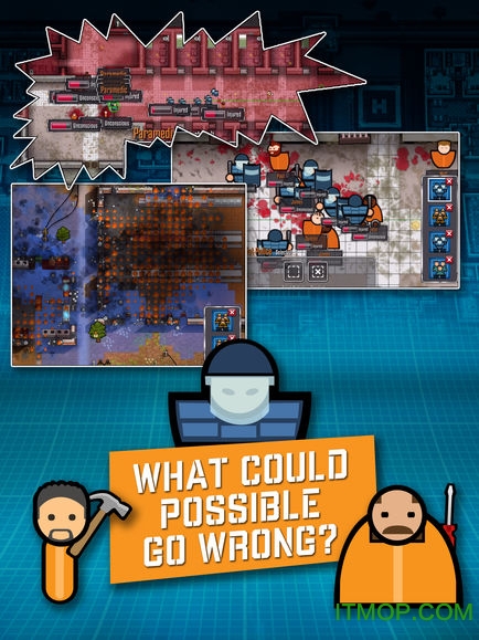监狱建筑师中文版ipad(Prison Architect)v2.0.8 苹果汉化版