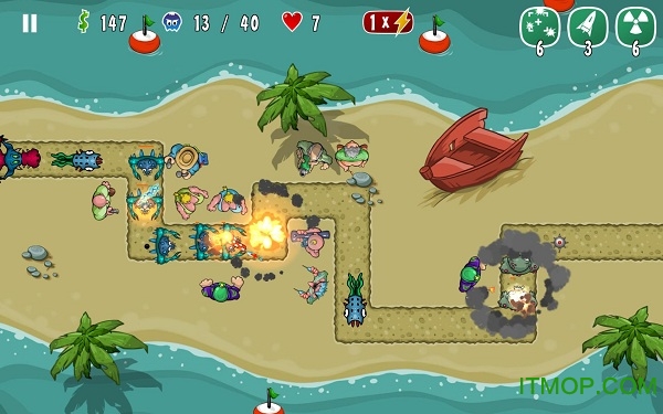 沼泽防御2无限金币版(Swamp Defense 2)v1.04 安卓版