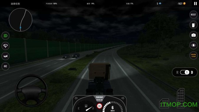 欧洲卡车模拟器高级汉化版破解版v1.2 安卓版