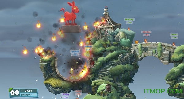 百战天虫WMD(Worms W.M.D)中文免安装破解版