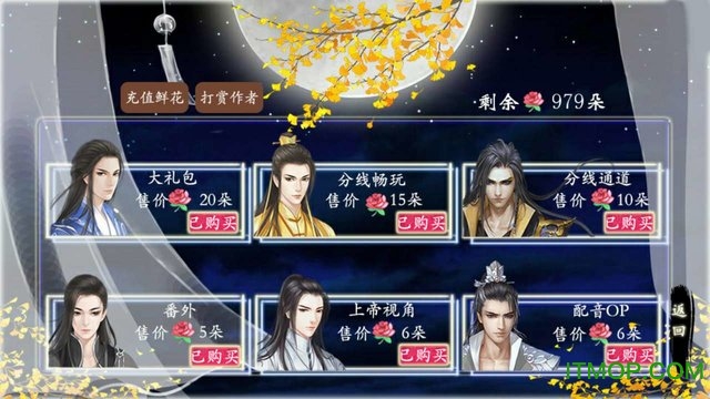 愿与卿诀内购完整版v1.0.1025 安卓无限鲜花版_附攻略