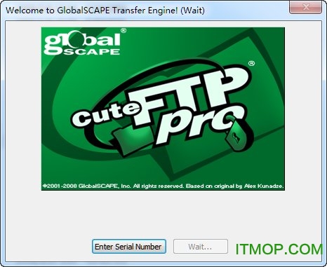 CuteFTP Prov8.3.2 Build 08.25.2008.1 汉化绿色特别版