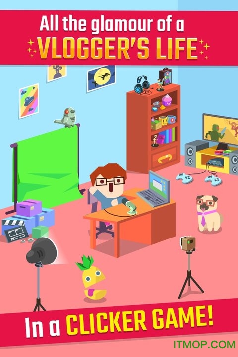 疯狂博主无限钻石版(Vlogger Go Viral Clicker)v2.6.3 安卓中文内购破解版