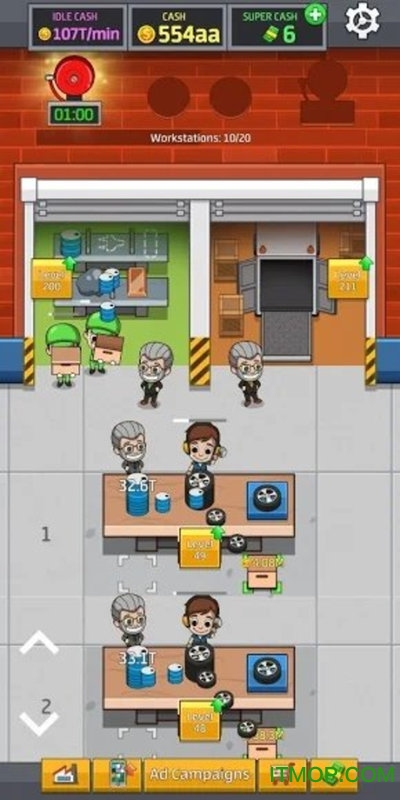放置工厂大亨破解版v1.92.0 安卓版