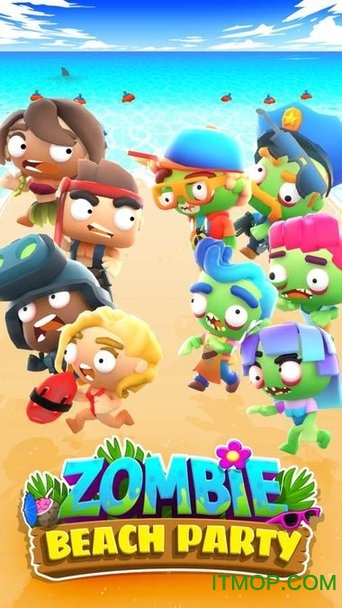 僵尸沙滩聚会无限金币钻石版(Zombie Beach Party)v1.0.1 安卓内购版