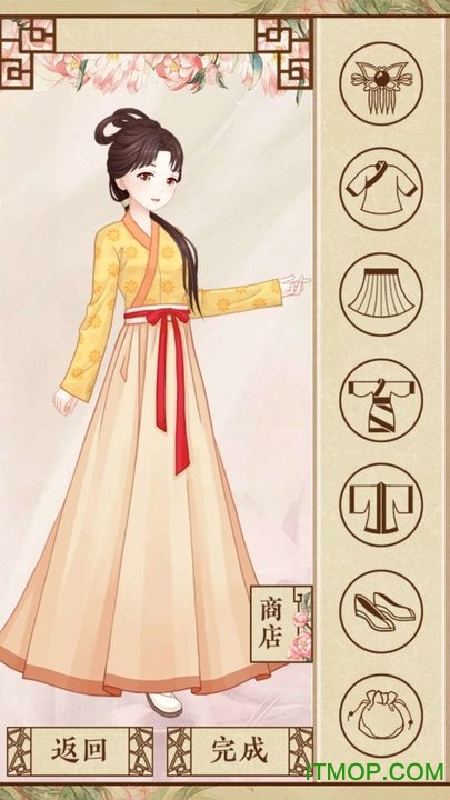 橙光游戏初夏重回汉唐汉服换装v3.1 安卓版_附攻略