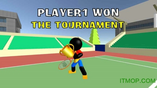 火柴人3D网球(Tennis 3D)v1.8.4 安卓版