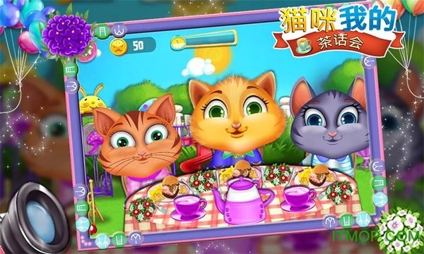 猫咪宝宝茶话会游戏