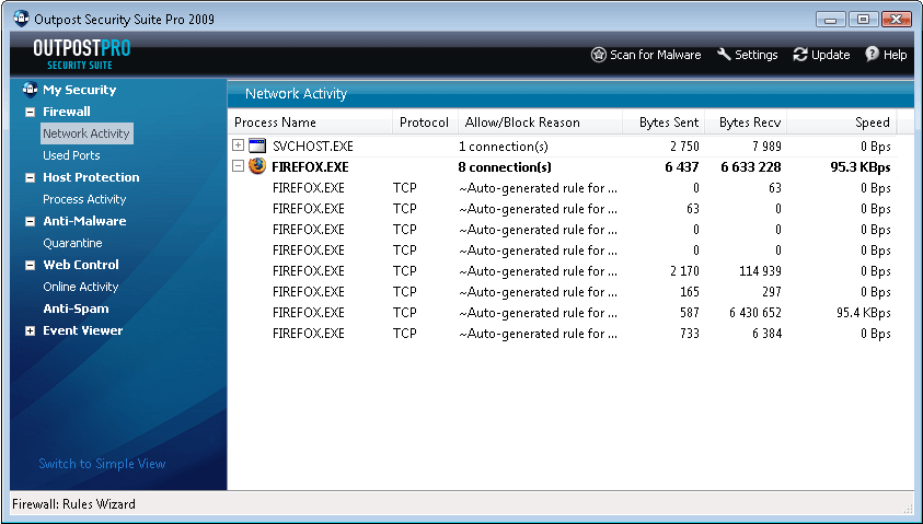 局域网IP流量监视器(Real Network Monitor)v1.4 绿色免费版