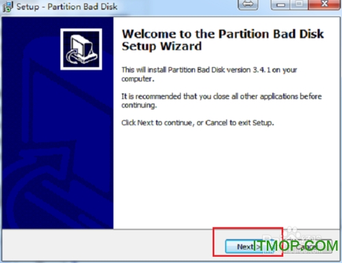 Partition Bad Disk(坏道硬盘分区修复)v3.3.2 绿色免费版
