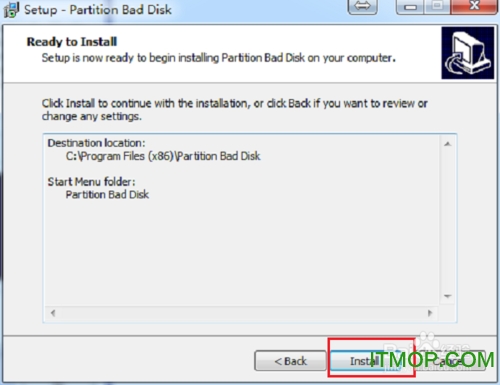 partition bad disk中文版