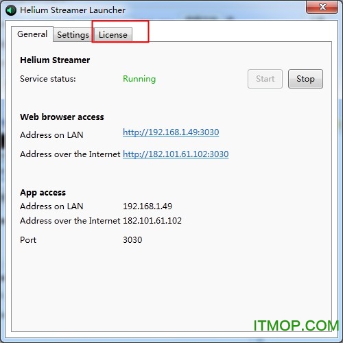 Helium Streamer