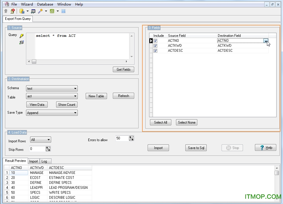 AccessToMysql