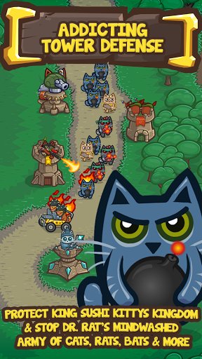 喵星人防御(King Sushi Kitty TD)v1.01 安卓版