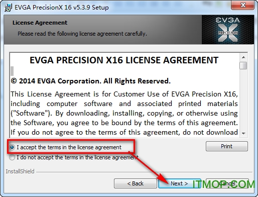 EVGA Precision X16