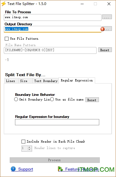 Text File Splitter(大文件分割器)v1.5.0 绿色免费版