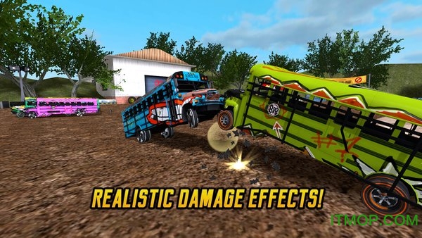 校车撞车大赛无限金币版(School Bus Demolition Derby)v1.0.1 安卓版