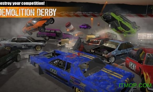 冲撞赛车3最新破解版(Demolition Derby 3)v1.0.013 安卓无限金币内购版