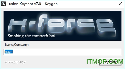 Keyshot 7注册机