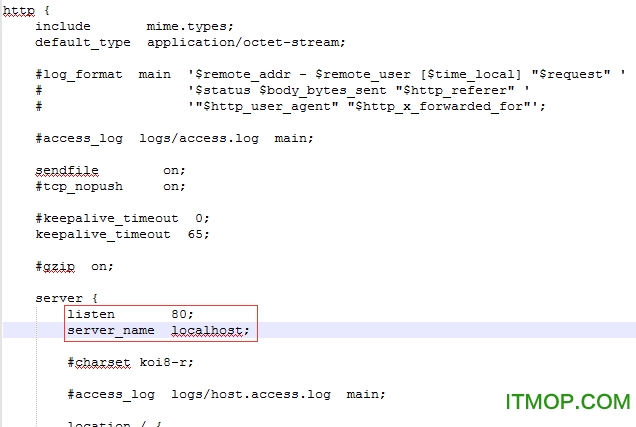 nginx windows安装