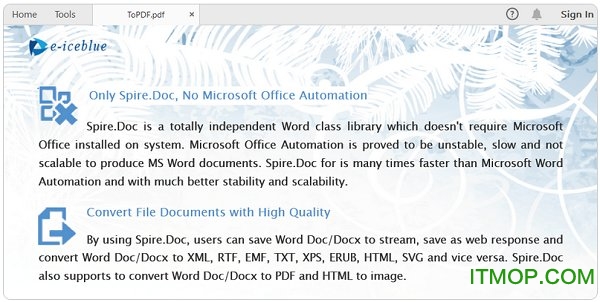 Spire.Doc for Javav2.7.3 免费版