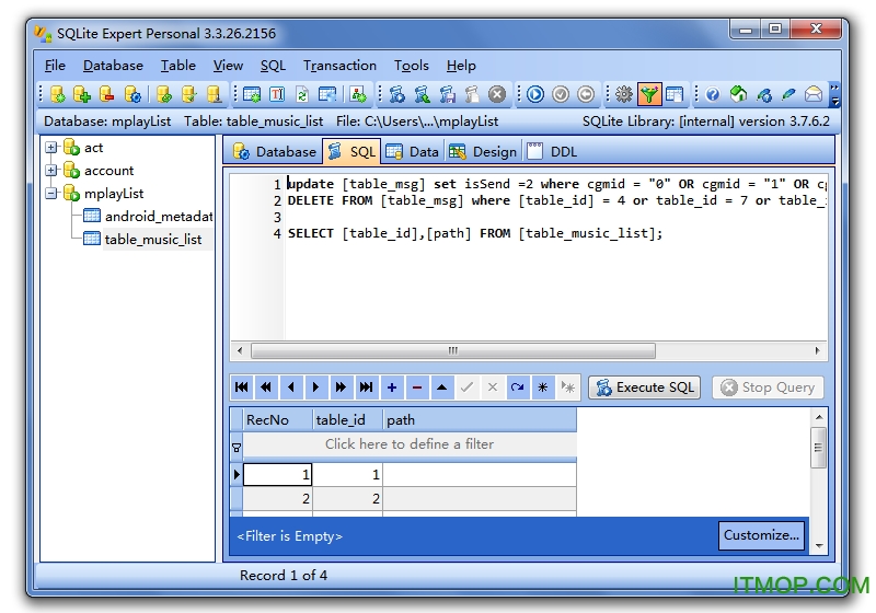 SQLite Expert Pro