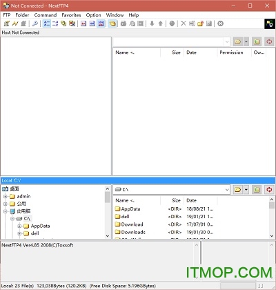 NextFTP(FTP上传工具)v4.85 特别版
