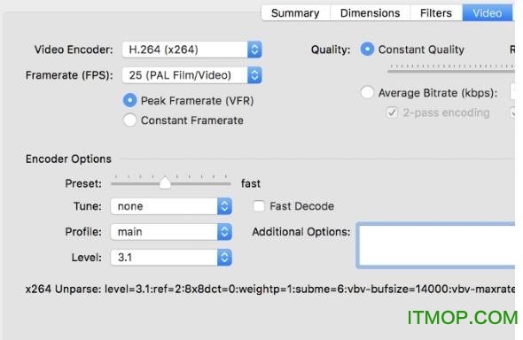 handbrake for mac(开源视频转码器)v1.2.2 中文版