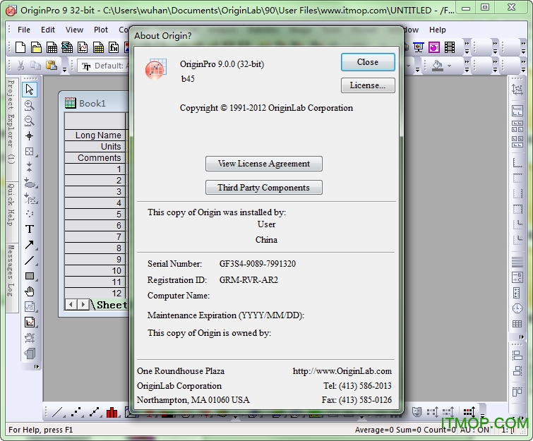 originpro9.0破解版