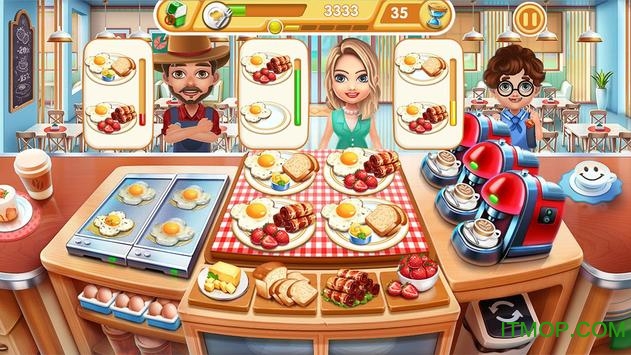 小镇大厨破解版最新版(Cooking City)v2.32.2.5077 安卓无限钻石金币版