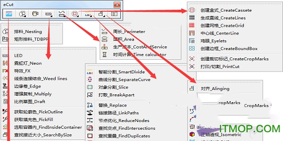 eCut6自动拼版排料软件(CorelDraw插件)中文汉化完美版