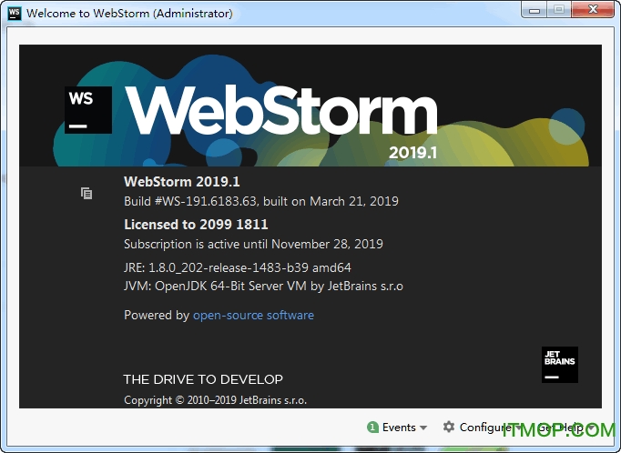 webstorm2019破解版
