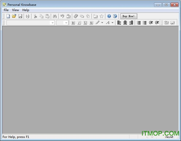 Personal Knowbase(文本处理软件)v4.1.2 正式版