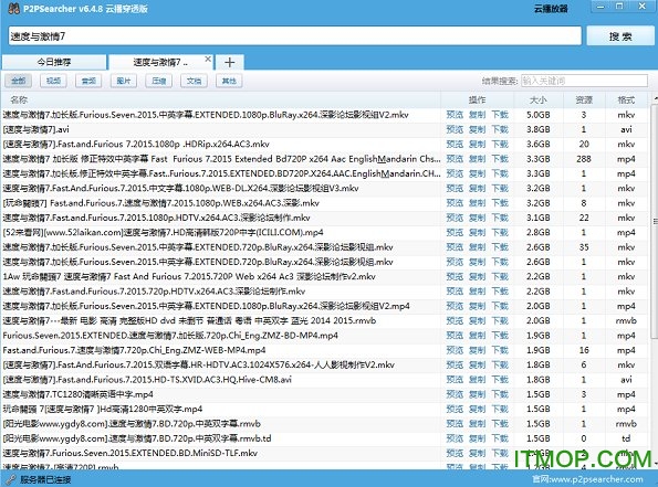 P2P种子搜索神器(P2P Searcher)2019 最新版