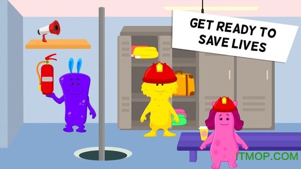 我的怪物城镇消防员(My Monster Town Fire Station)v1.2 安卓版