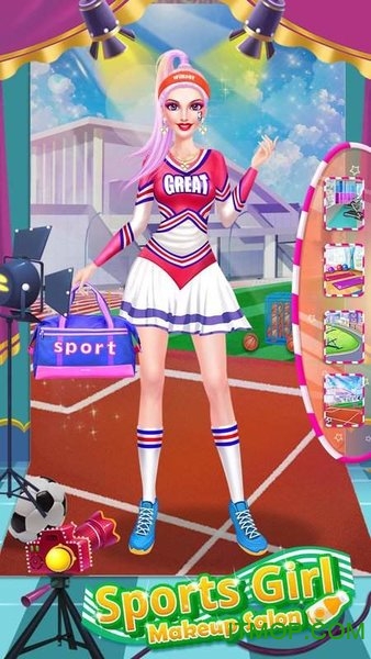 健身女孩时尚换装游戏